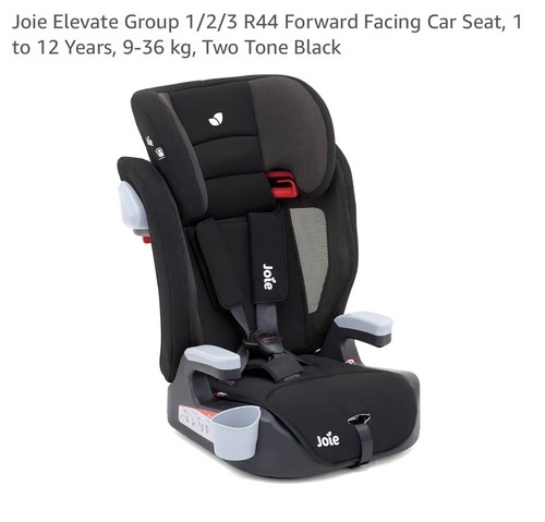Joie elevate car seat - joie,