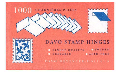 Davo stamp hinges - -, brand