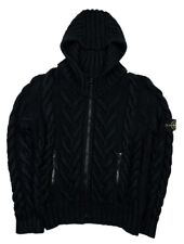 Stone Island Cable Knit Presidents Zip Up Jumper / Cardigan / Jacket 2008. Large