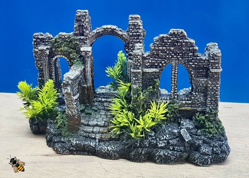 Aquarium ornament ruined - aquarium,