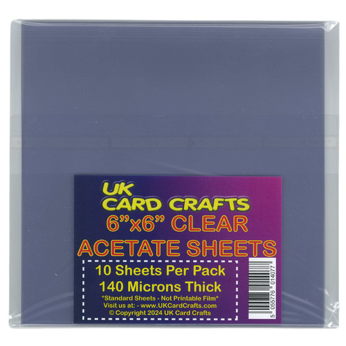 Acetate sheets - 10, x