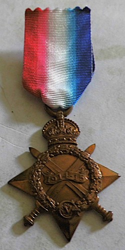 Ww1 star pte crosby - pte,