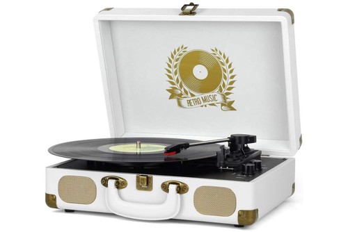 Record player bluetooth - record,