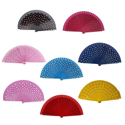 Flamenco spanish folding fan - flamenco,