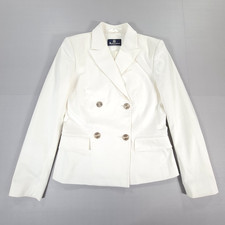 Aquascutum Womens Blazer White