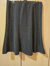 New With Tags Skirt Bonmarche Size 14 Black Speckled