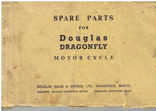 Douglas dragonfly motor cycle - douglas,