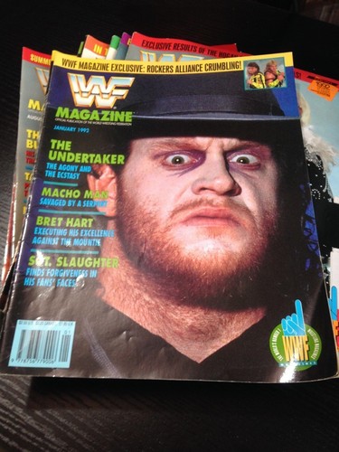 Wwf wwe magazine - wwf,