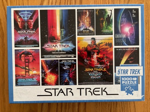 Star trek movie poster puzzle - star,