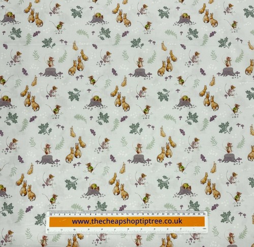 Peter rabbit fabric tales of - fabric, 'tales