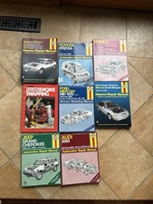 Lot of 8 books Haynes Car