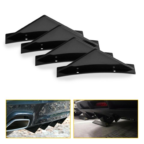 Black shark fin style rear - fin,