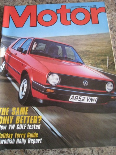 Motor feb 1984 - 1984, golf