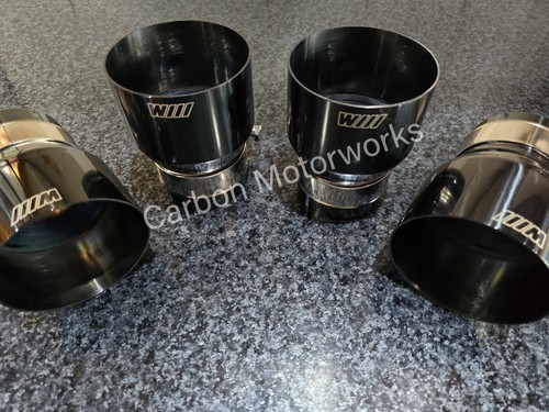 Bmw exhaust tips titanium - 4, x