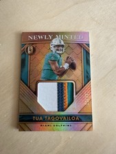 Tua Tagovailoa Rookie Gold Standard 15/49 4 colour patch!