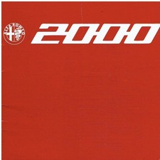 ALFA ROMEO 2000 BERLINA  GTV