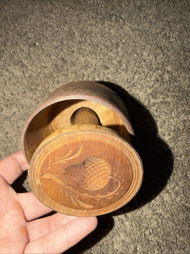 Antique wooden butter press - butter,