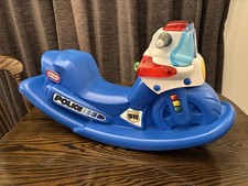 Little Tikes Police Rocker Bike with Sounds and Lights