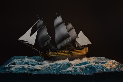 Pirate ship model - pirate,