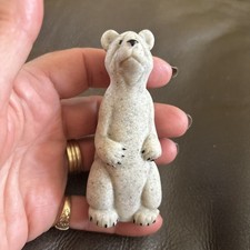 Quarry Critters Barney 9cm Sat Bear Nature Design Figurine