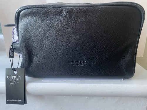 Osprey london black leather - black,