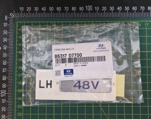 Hyundai kona 48v left badge - 48v,