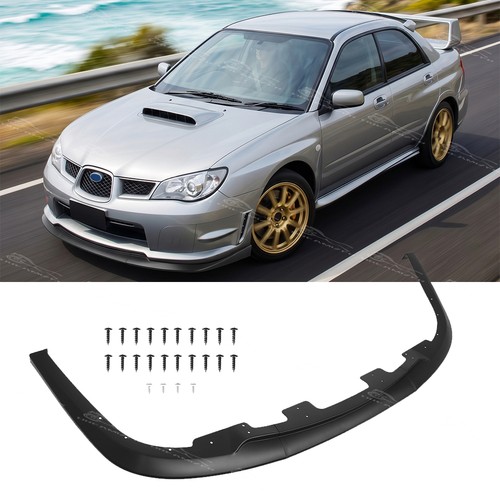 Matte front bumper splitter - bumper,