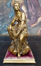 BRONZE OF A CLASSICAL MAIDEN