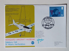 GB 1976 RAF Cover - M.A.M. 5 - 30th Ann Maiden Flight Prototype Chipmunk Signed