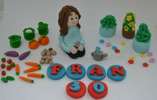 Edible lady gardener - lady,
