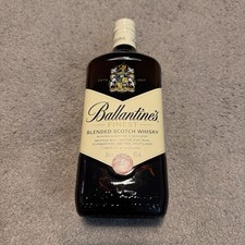 Ballantines Finest Blended Scotch Whisky Bottle - Empty - Ideal For Crafting