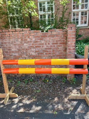Equestrian horse jump pole - equestrian,