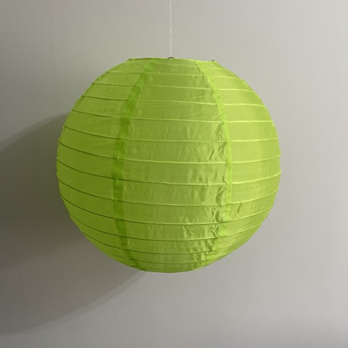 Lime green lantern - 14”,