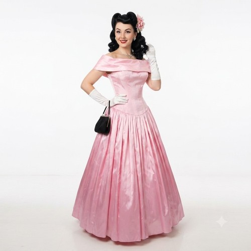Lolly pink satin - lolly, s