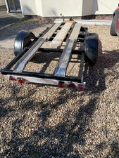 Motorbike trailer: double