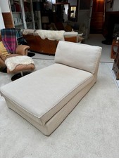RRP:£400 IKEA KIVIK TRESUND LIGHT BEIGE CHAISE LOUNGE SOFA
