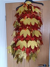 Vintage 3 Way Foil Christmas Decoration  Garland/ Wall Hanging/ Chandelier 