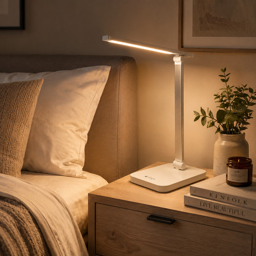 Led desk lamp - with, usb