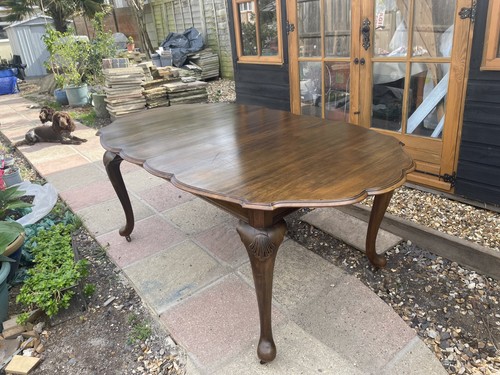 Mahogany queen anne style - queen,