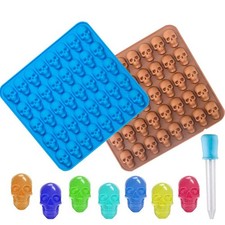 Silicone halloween skull - silicone,