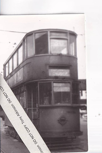 London transport tram - tram, car