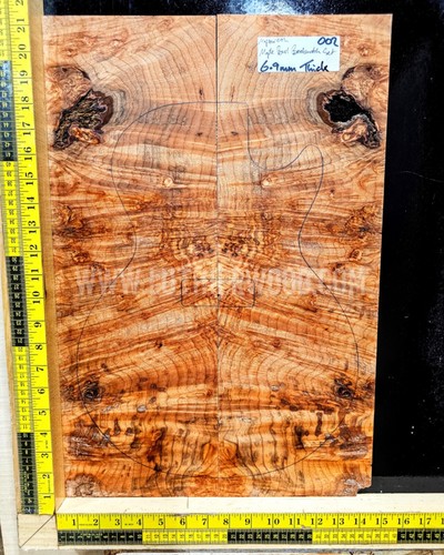 Maple burl guitar - maple,
