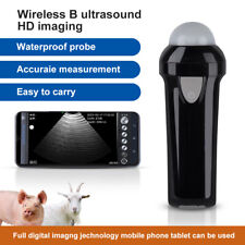 Wireless Veterinary Ultrasound Scanner Probe Pregnancy Farm For Sheep Pig Wifi