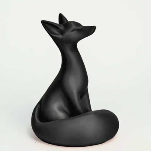 Nocturne fox sculpture - nocturne,