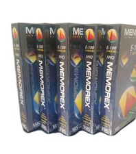 Memorex E-180 3 Hour Blank VHS