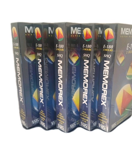 Memorex 180 hour blank - 3, vhs