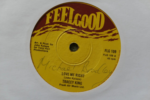 Tracey king love me - tracey, right