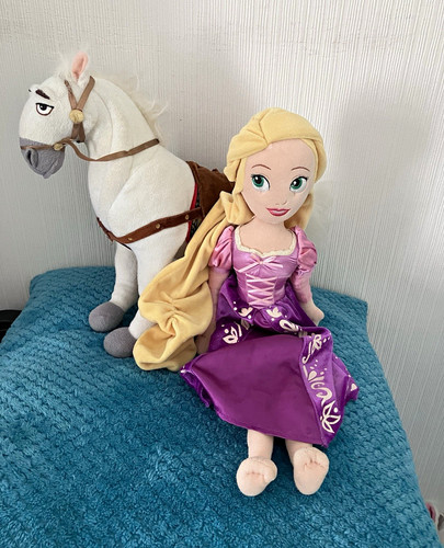Rapunzel plush doll purple - rapunzel,
