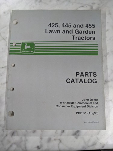 John deere service - john, parts