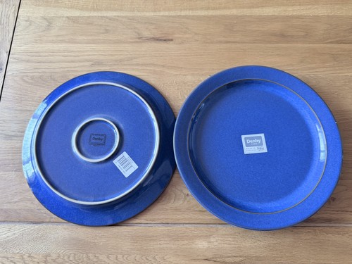 Denby imperial blue dinner - blue,